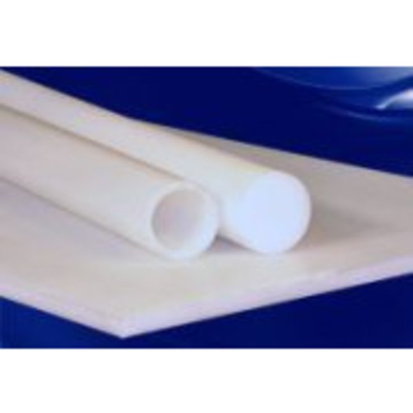 Professional Plastics Natural UHMW Sheet, 0.500 Thick, 48 X 120 SUHMWNA.500-48X120